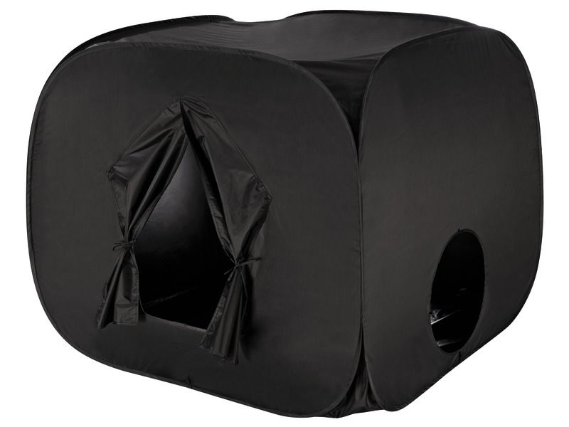 SENSORISCHE POP UP-HÜTTE Schwarz