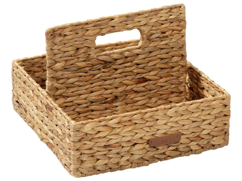 PANIER 2 COMPARTIMENTS 7 LITRES en jacinthe d'eau