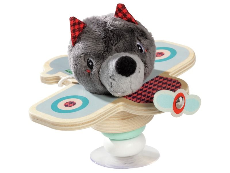 FLUGZEUG SWING MIT SAUGNAPF Louis der Wolf