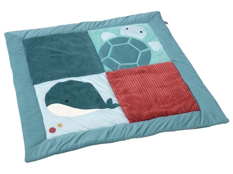 TAPIS D'ÉVEIL RÉVERSIBLE Océan