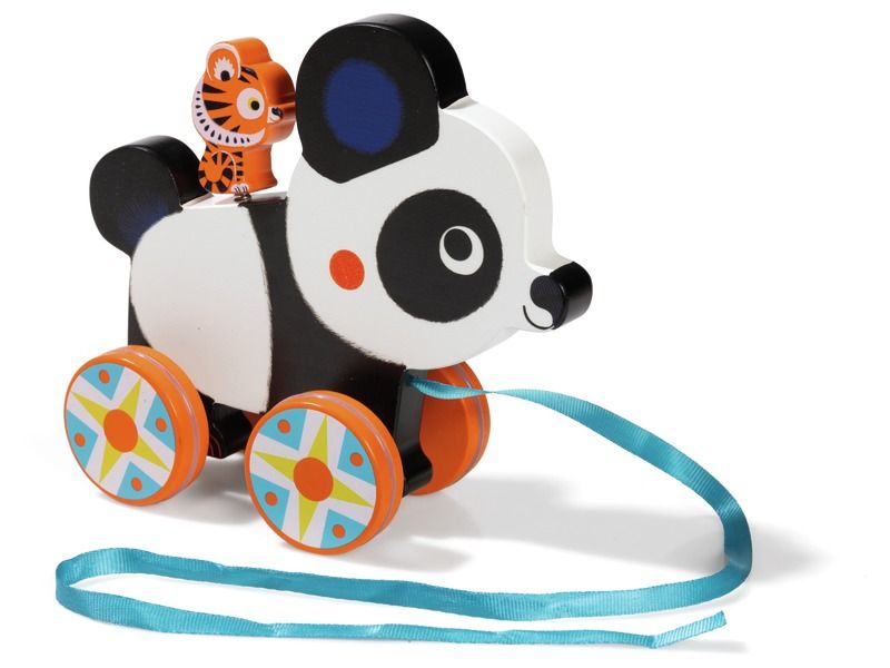 JOUET À TIRER Billie le panda