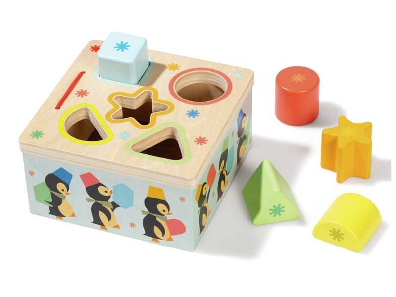 BOÎTE À FORMES Pingouins