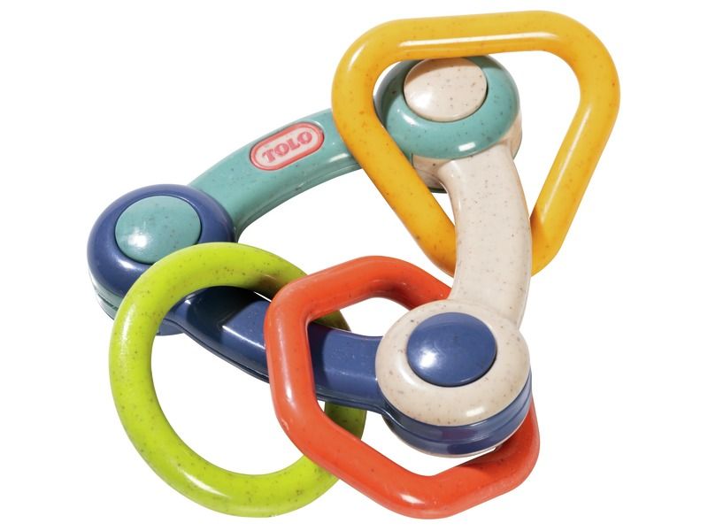 TRIANGLE RATTLE Natural colours
