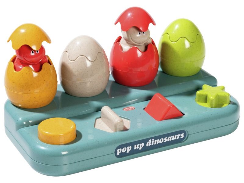 POP UP Œufs de dinosaure couleurs nature