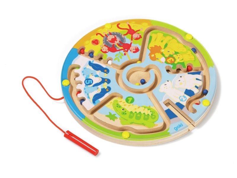 Learning to count at the zoo MAGNETIC MAZE