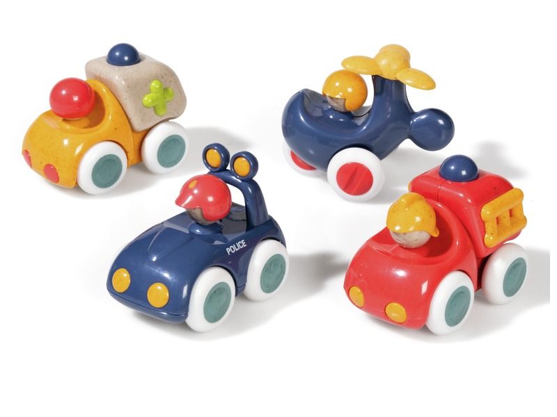 TOLO VEHICLES Emergencies ASSORTMENT OF 4 TOLO VEHICLES
