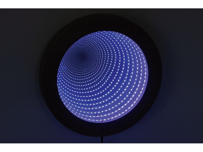 MIROIR LUMINEUX INFINI Ø 50 cm