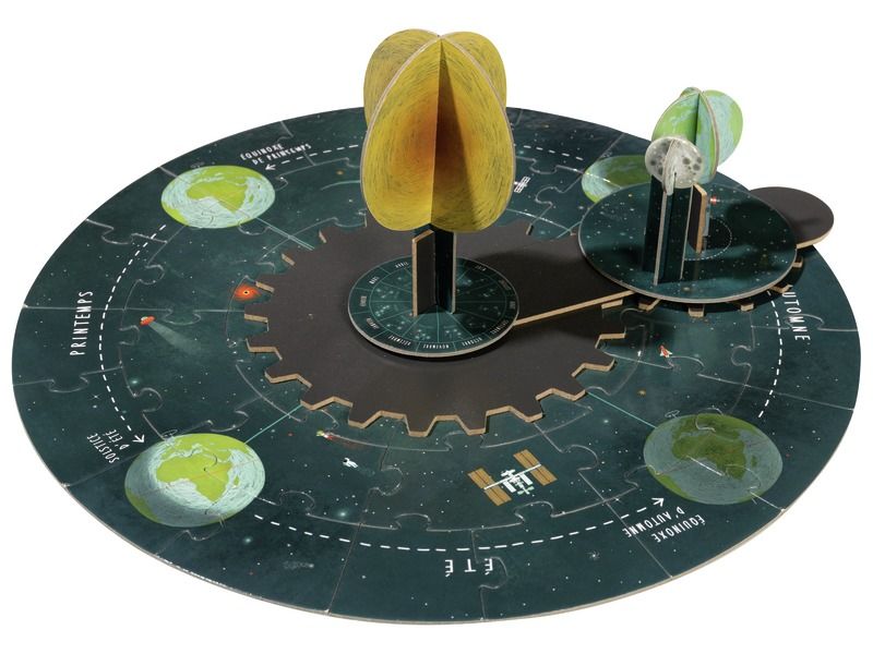 PUZZLE ROTATIF SYSTÈME SOLAIRE