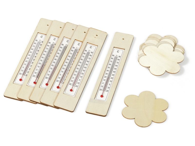 FLOWER THERMOMETERS TO DECORATE