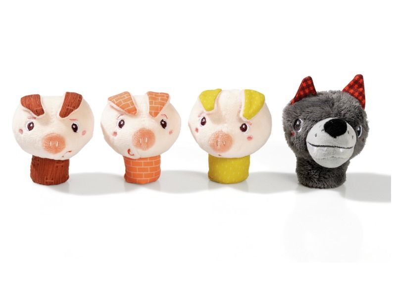 MARIONNETTES À DOIGTS Les 3 petits cochons