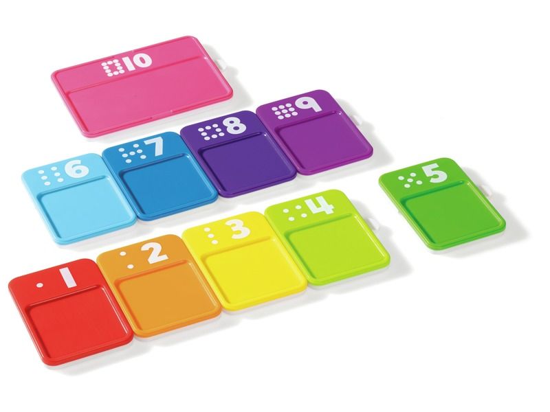 CHIFFRES TACTILES DOUBLE-FACE