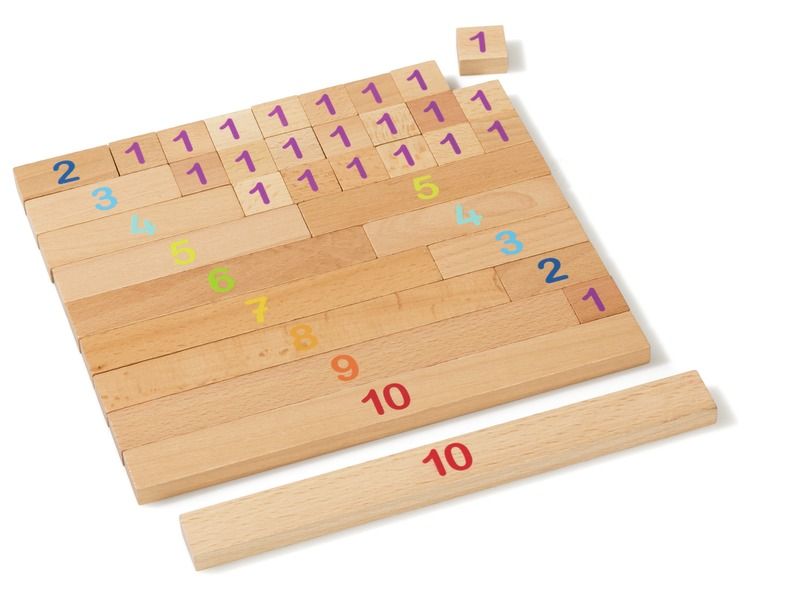 RÉGLETTES DE CALCUL EN BOIS