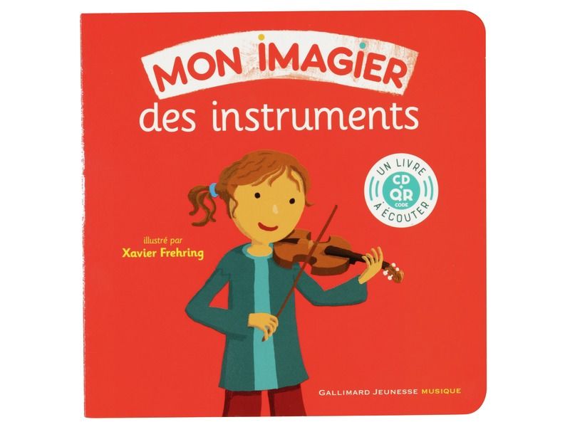 LIVRE CD MON IMAGIER DES INSTRUMENTS