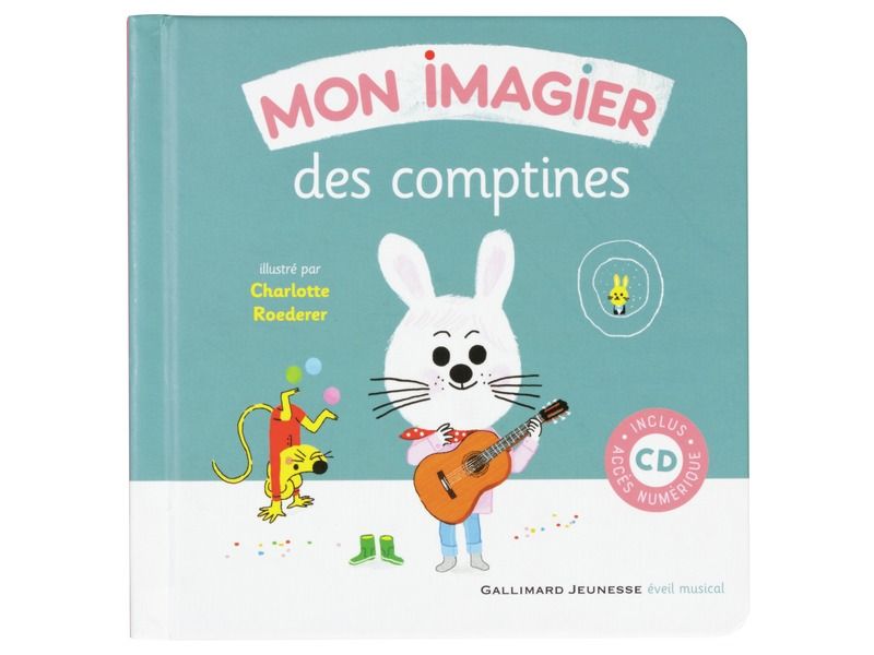 LIVRE CD MON IMAGIER DES COMPTINES