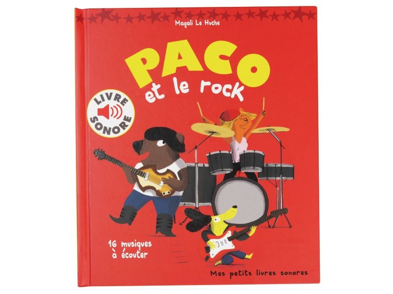 LIVRE SONORE PACO Et le rock