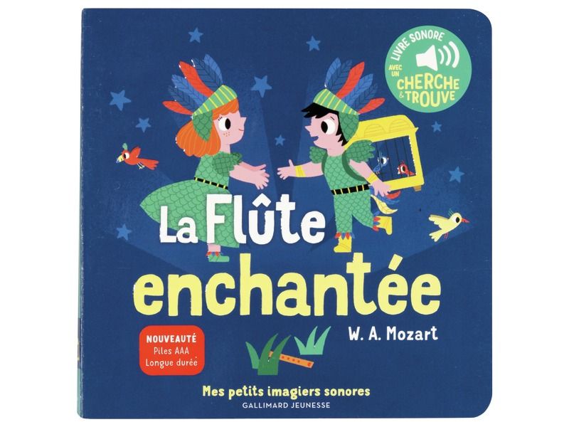 LIVRE SONORE AIRS CLASSIQUES La flûte enchantée