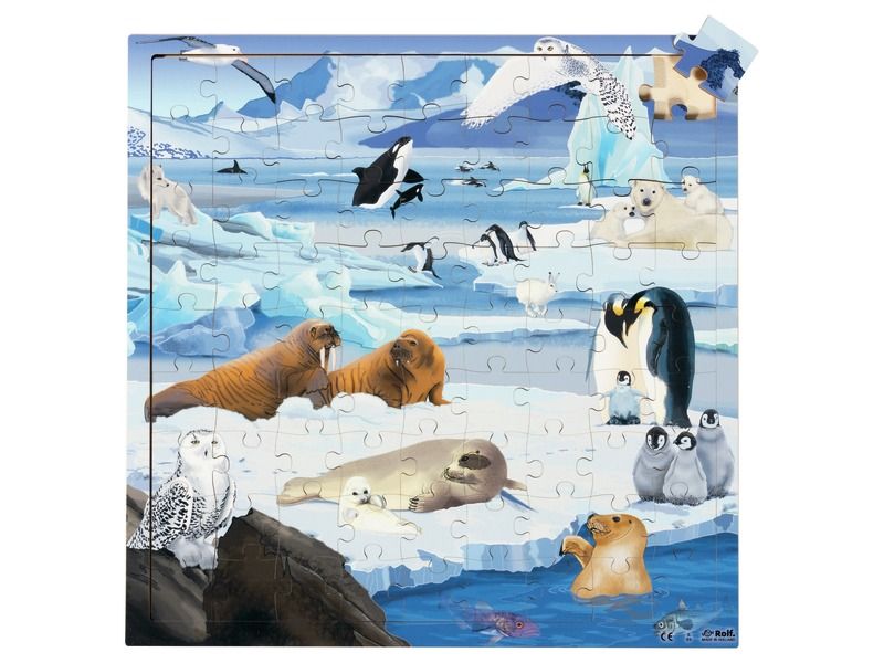 PUZZLE CONNECTÉ Animaux polaires