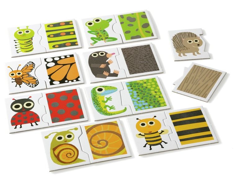 PUZZLES DUO Les animaux tactiles