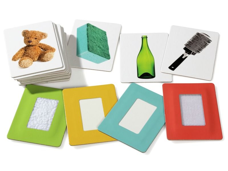 JEU D'ASSOCIATION FLASHCARDS TACTILES