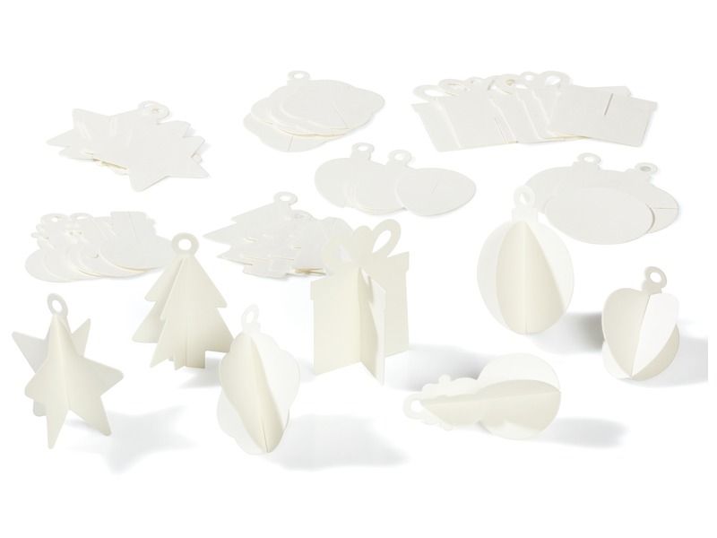 FORMES 3D À SUSPENDRE À DÉCORER Noël