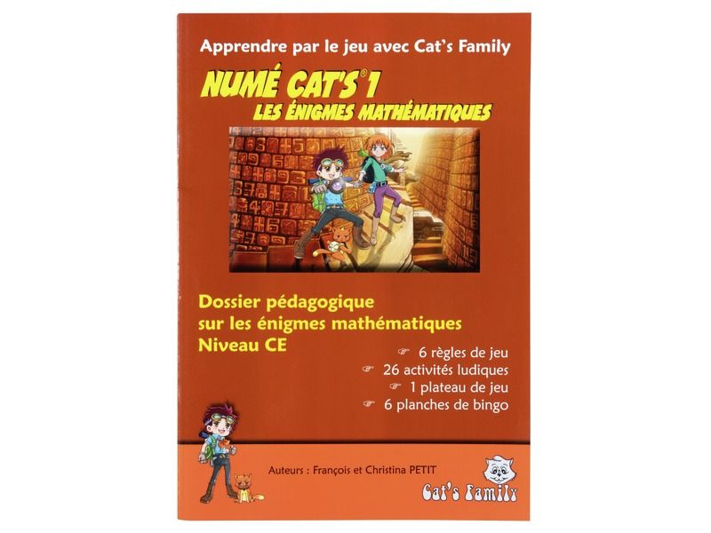 GUIDE PÉDAGOGIQUE NUMÉ CAT'S Les énigmes mathématiques