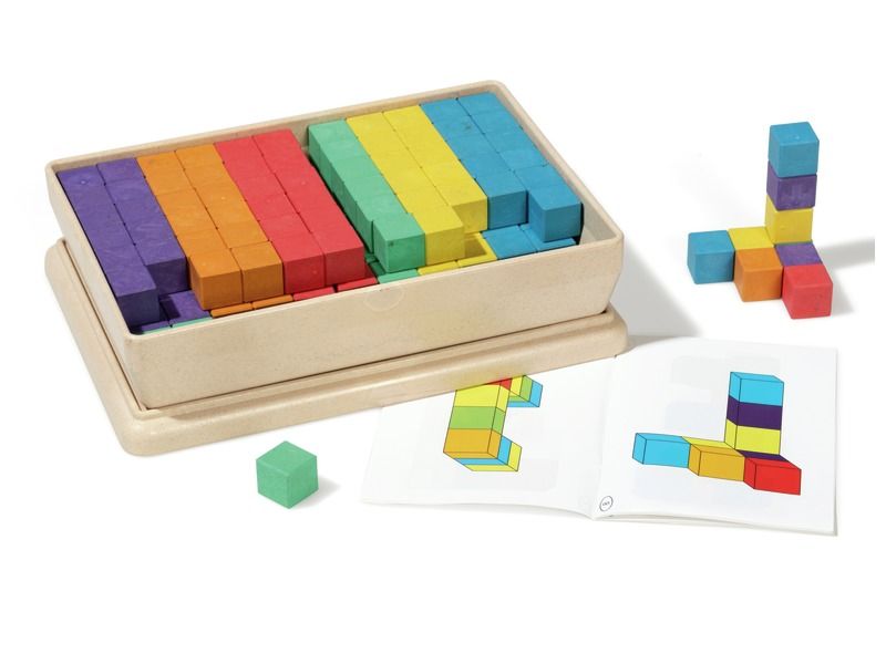 COFFRET CUBES DE REPRÉSENTATION SPATIALE
