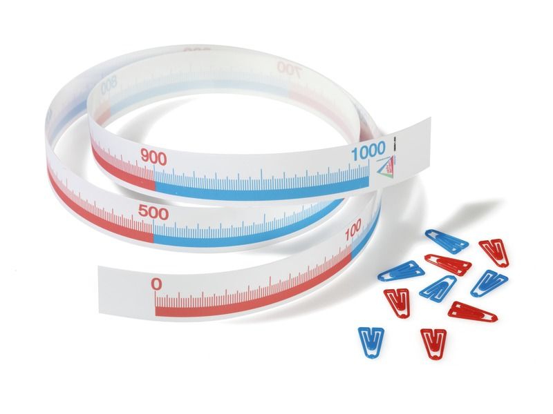 RUBAN NUMÉRIQUE DE CALCUL 0 à 1000