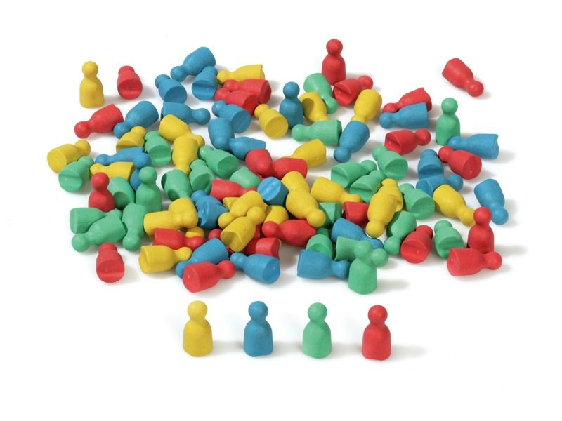 Multicoloured SORTING COUNTERS