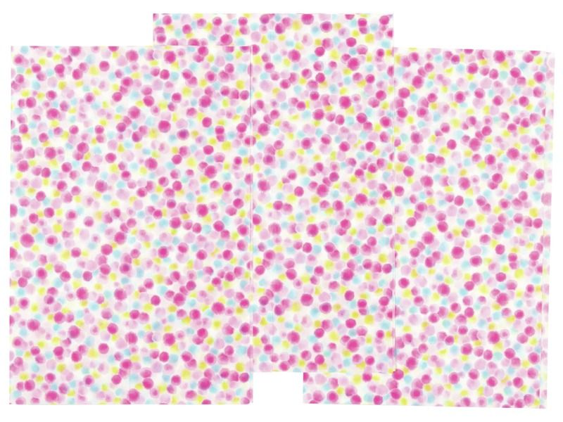 FEUILLES DE PAPIER DÉCOPATCH Gouttes de peinture