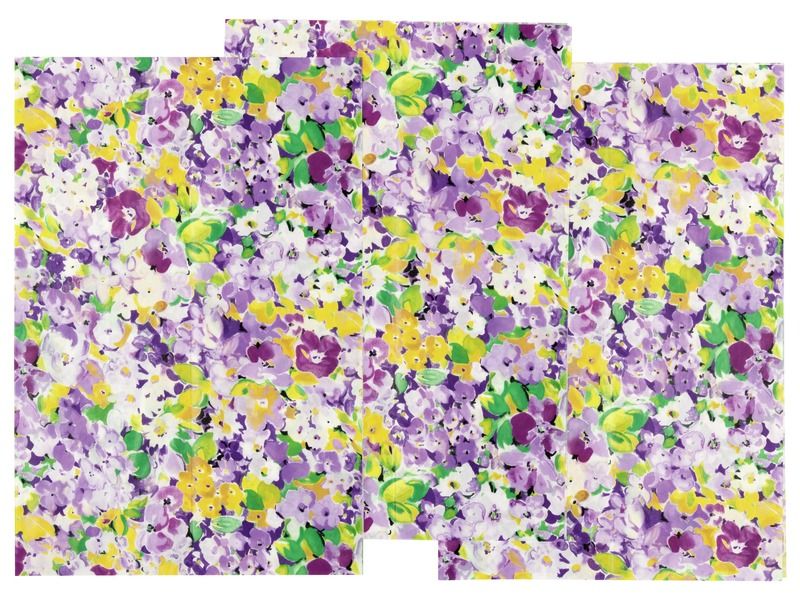 FEUILLES DE PAPIER DÉCOPATCH Fleurs