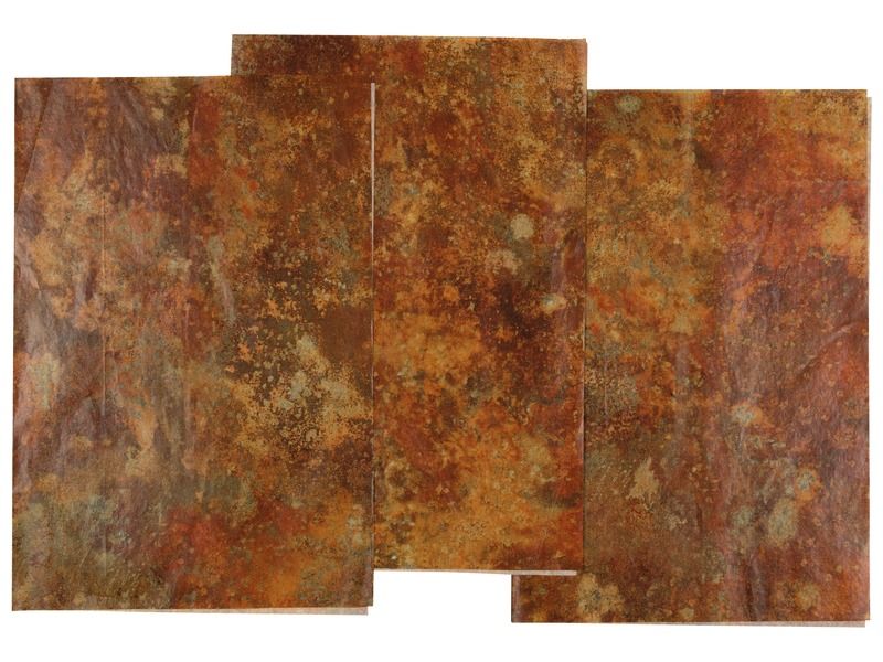 FEUILLES DE PAPIER DÉCOPATCH Rouille