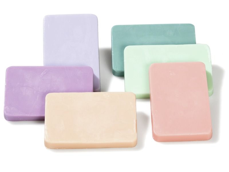 SEIFEN ZUM FORMEN Gefärbt 6 x 100 g