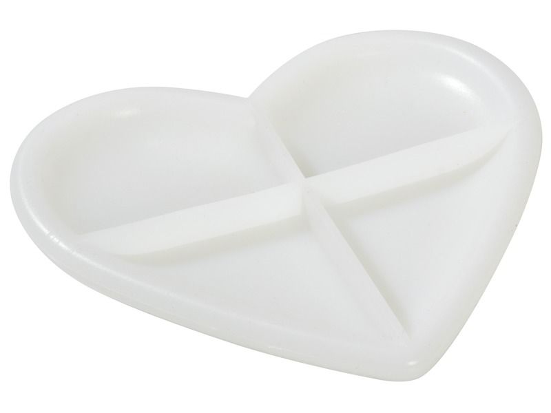 SILICONE VORM JESMONITE Hartvormig schaaltje