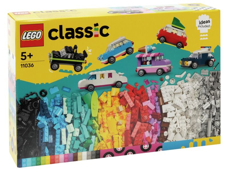 LES VÉHICULES CRÉATIFS LEGO® CLASSIC
