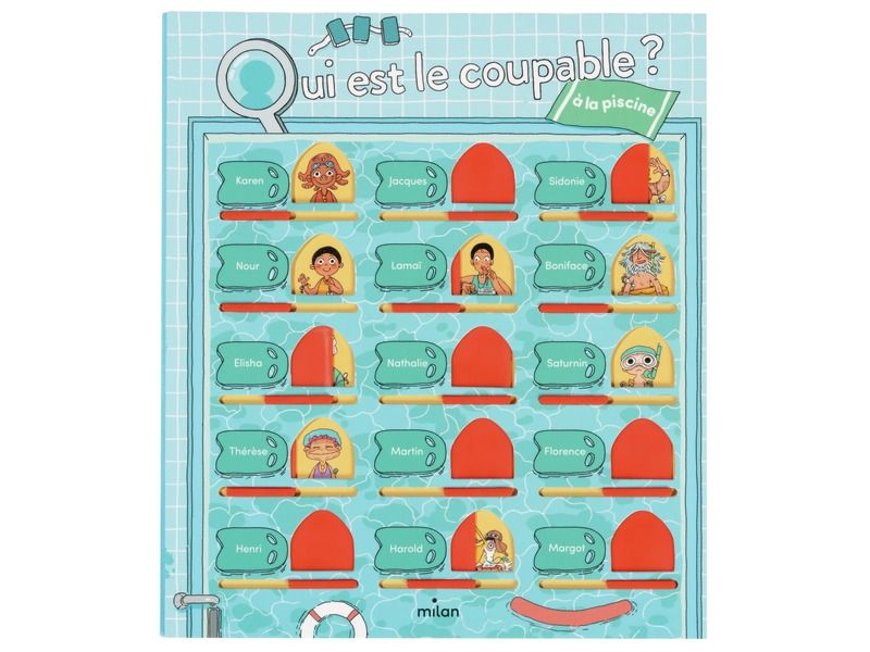 QUI EST LE COUPABLE ? À la piscine