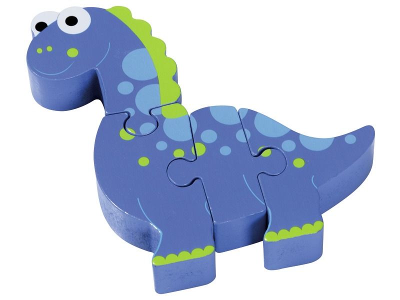 WOOD PUZZLE Diplodocus