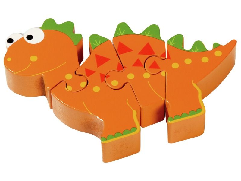 WOOD PUZZLE Stegosaurus