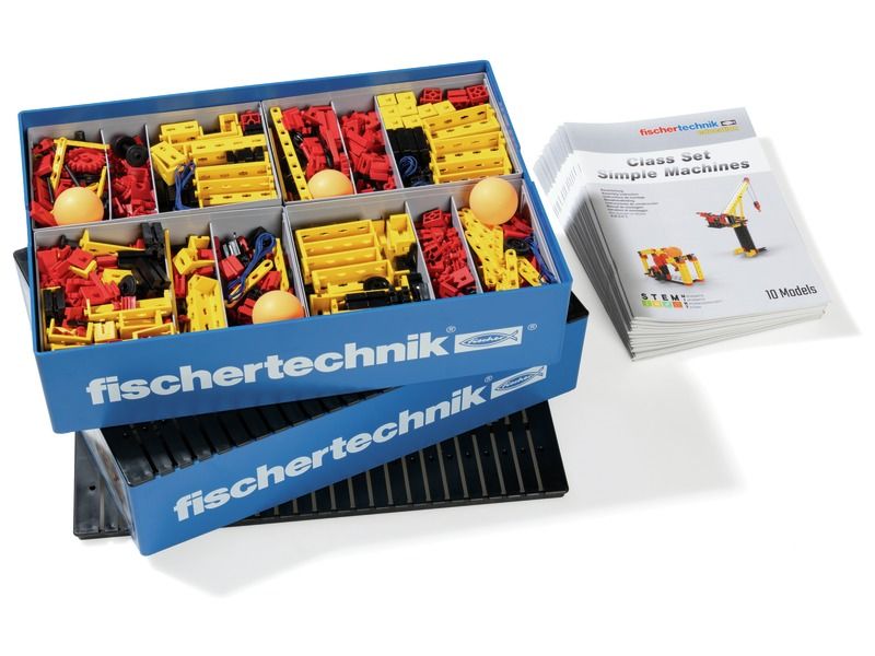 FISCHERTECHNIK CLASS SET Simple Machines CONSTRUCTION SET