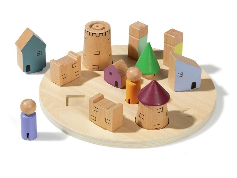 3D PUZZLE Dorf