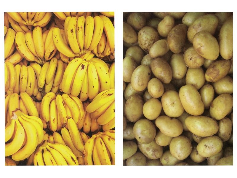 BILDERPAPIERBLÄTTER FOTOS 100 g „Obst und Gemüse“