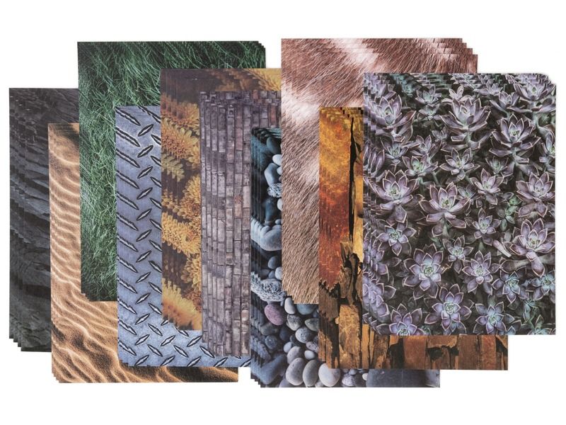 PAPIER MET FOTOMOTIEVEN 100 g Texturen