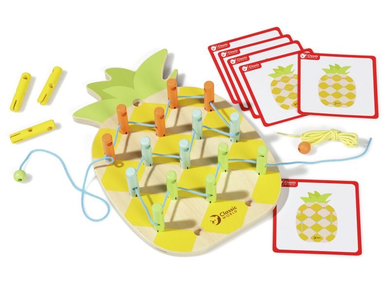 JEU DE LAÇAGE ANANAS