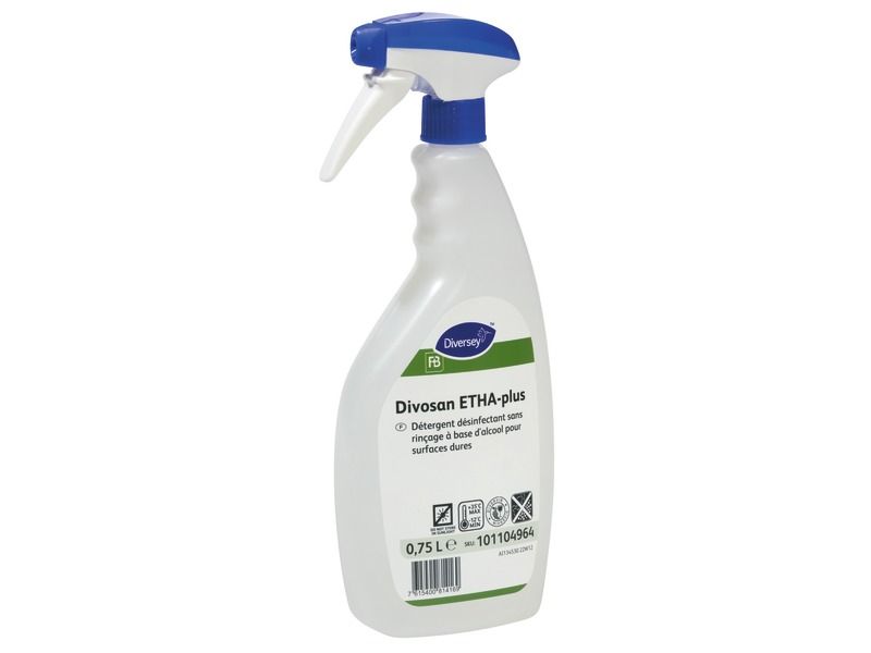 GEBRUIKSKLARE ONTSMETTENDE REINIGER DIVOSAN 750 ml
