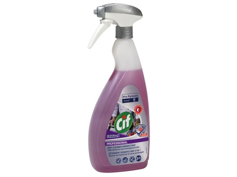 DÉTERGENT DÉSINFECTANT CIF 750 ml
