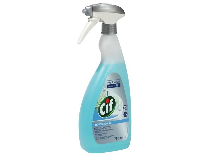 SPRAY VOOR GLAS EN ALLE OPPERVLAKKEN CIF 750 ml