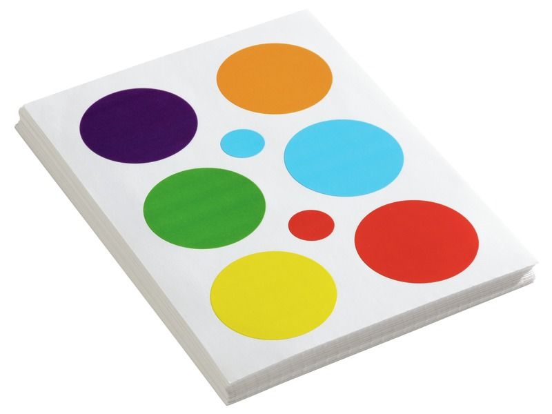 ECOPACK NAVULLING MET STICKERS Grote stippen