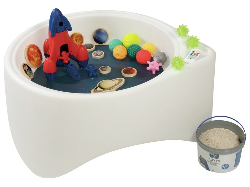 SET PER TAVOLO SENSORIALE LUMINOSO Astronomia