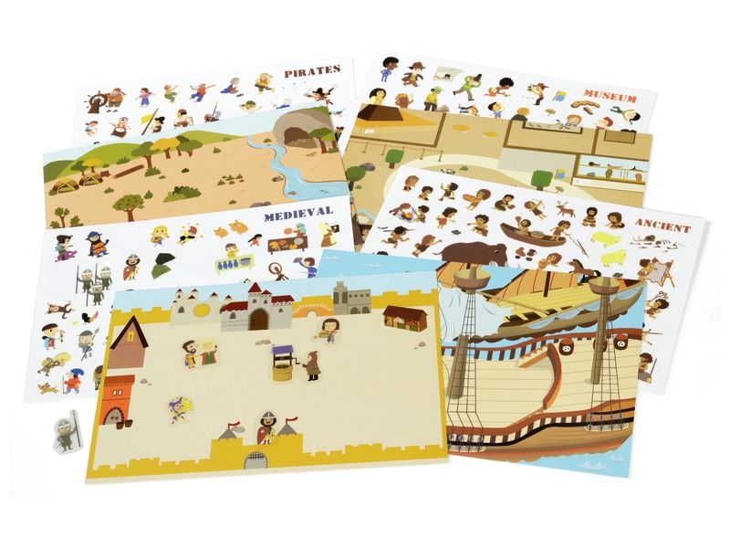 REPOSITIONABLE STICKERS History