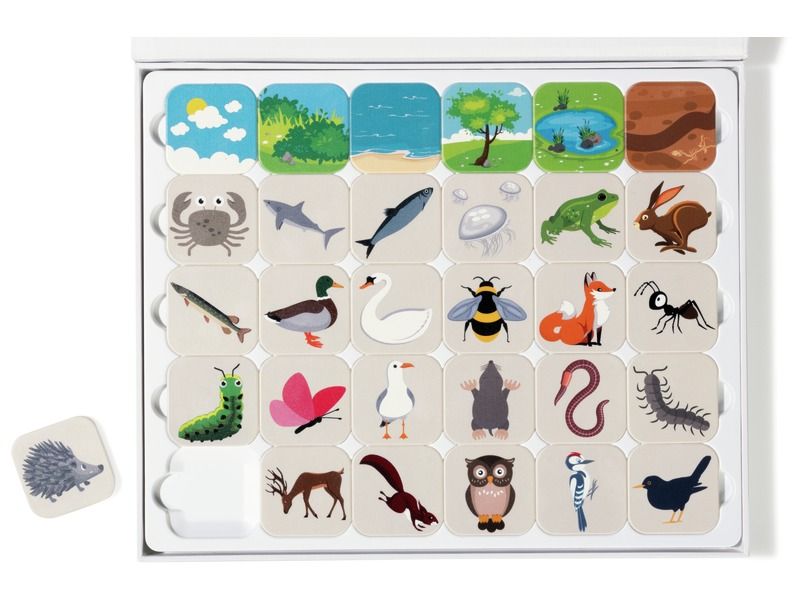 COFFRET PÉDAGOGIQUE YOLI L'habitat des animaux