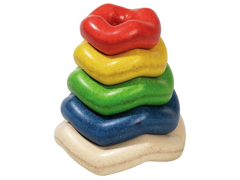 STACKING GAME Wave rings